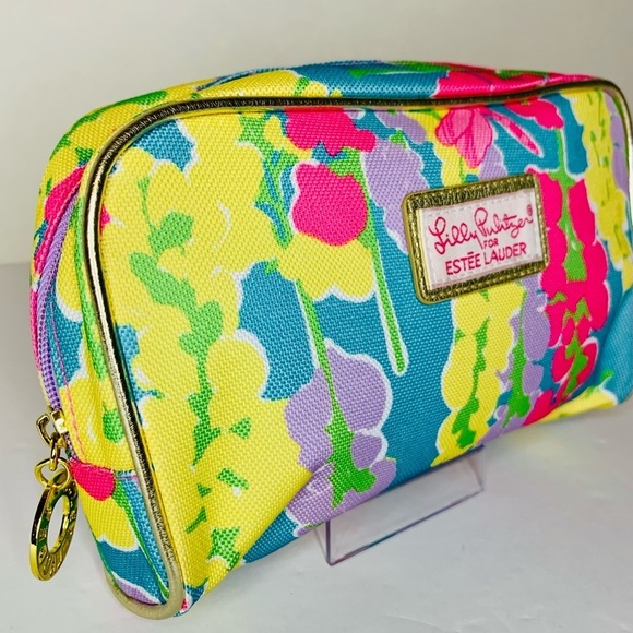 Lilly Pulitzer For Este Lauder Dragonfly Cosmetic Case NWOT - Picture 2 of 6